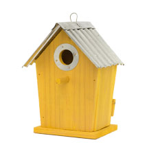 Wood bird houses